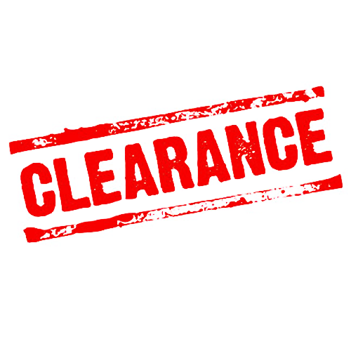 CLEARANCE!