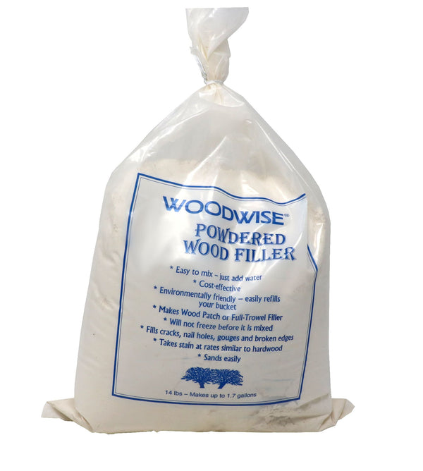 Woodwise Powdered Wood Filler - White Oak 14lbs. - Woodchuck Flooring