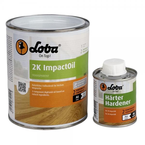 Loba 2K Impact Oil Transparent 2.5 L