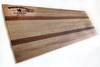 Charcuterie Board – Solid Wood – Mixed Species Oak/Exotic - Less than 20"