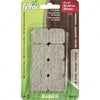 ECO FELTAC® - Beige Square Felt Pads 1" - 16 Per Blister Pack