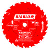 Freud/Diablo D0724A 7 1/4" x 24 Tooth Tracking Point Framing Saw Blade