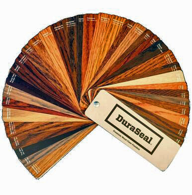 DuraSeal Fan Deck Stain Samples