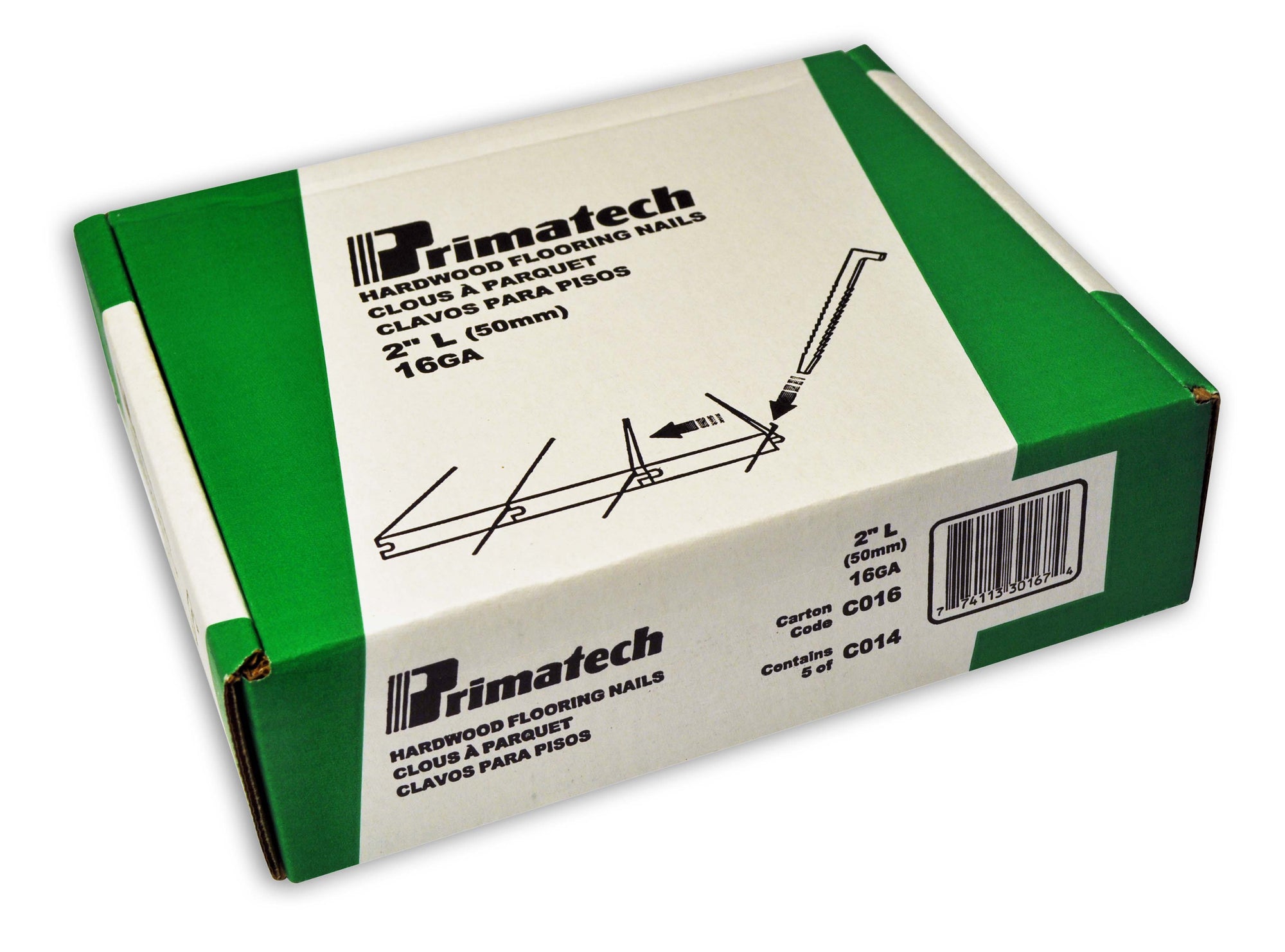 Primatech Cleats - L   1 1/4"  18 Gauge  -10000/Case