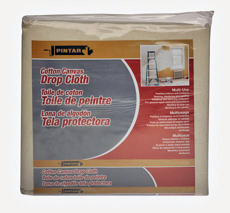 Cotton Canvas Drop Sheet  8ft x 12ft