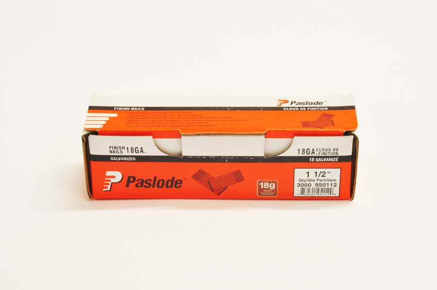 Paslode Brad Nails   1 1/2"  18 Gauge   3000/box