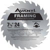 Avanti A0724A 7 1/4" x 24 Tooth Framing Saw Blade