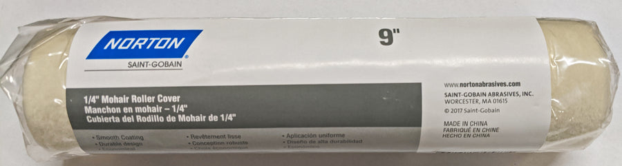 Norton Mohair Roller Refill 9" x 1/4"