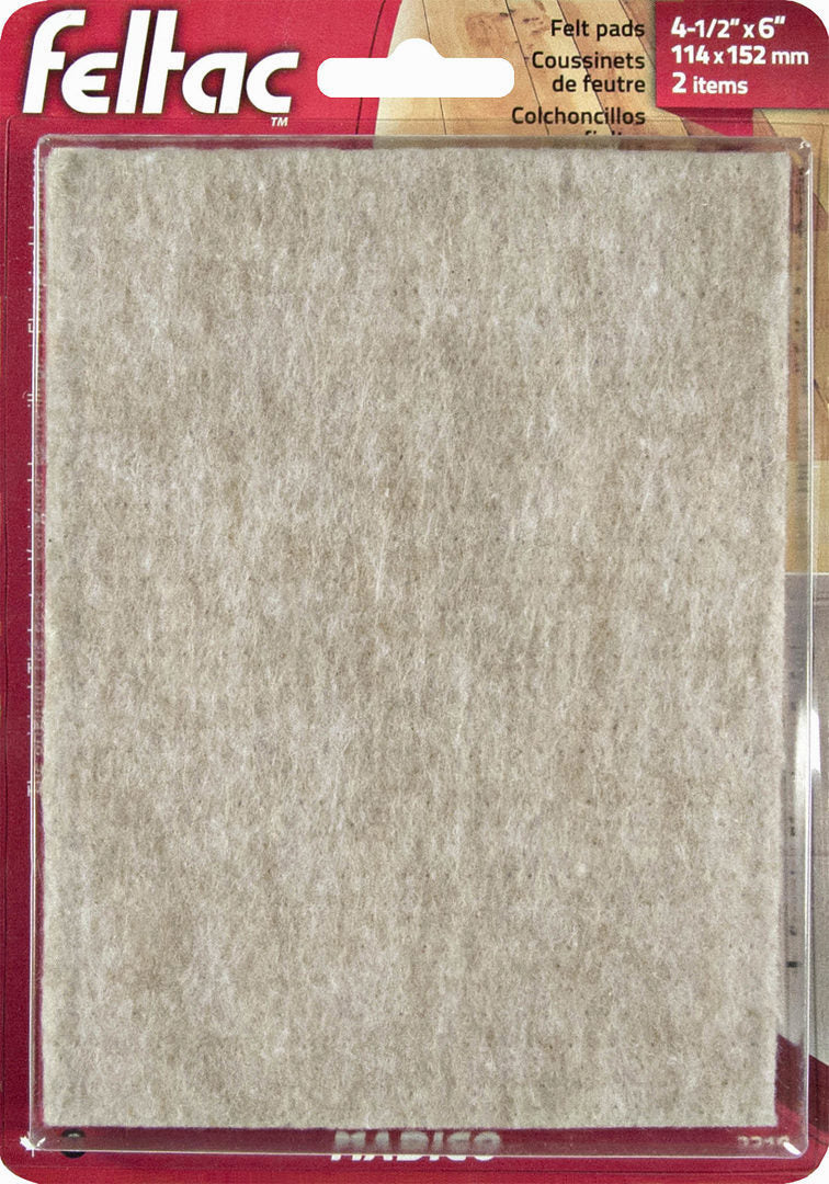 Madico Feltac Felt Pads 4 1/2 x 6" (114 x 152mm)